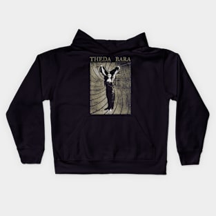 THEDA BARA - Sin - Sepia - Silent and Pre-Code Horror T-Shirt Kids Hoodie